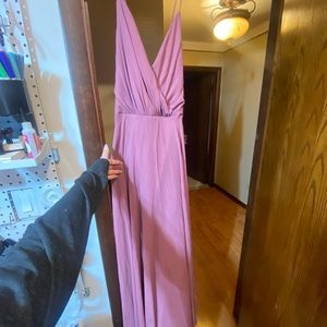 Women’s bridesmaid dress from David’s Bridal